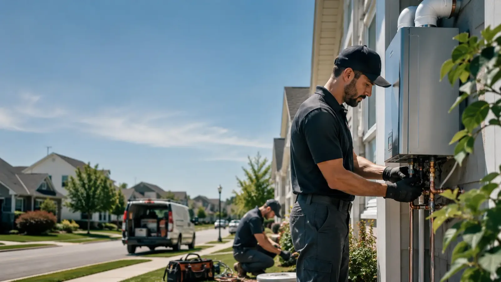 Tankless Water Heater Installation in Maple, NC